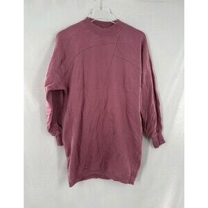 Lululemon XXS Sweatshirt Dress Broken Beats Plumful Mauve Tunic Longline